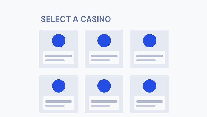 Step 1: Choose a casino and register for JetX.